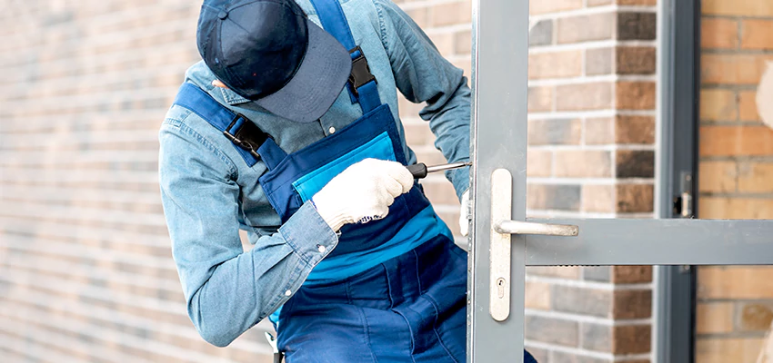 Pivot Storefront Door Locks Installation in Pinole, California